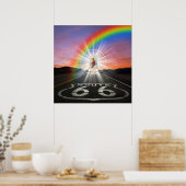 Route 66 - Religieuze diensten - SRF Poster (Keuken)