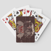 Route 66 Retro  Pokerkaarten (Achterkant)