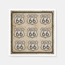 Route 66 Retro Road Trip Feestservetten