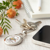 ROUTE 66 REVIVAL - AANGEDREVEN DOOR  - BEL AIR SLEUTELHANGER (Zijkant)