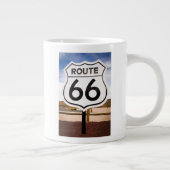 Route 66 road sign, Arizona Grote Koffiekop (Rechts)
