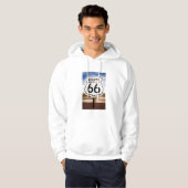 Route 66 road sign, Arizona Hoodie (Voorkant volledig)