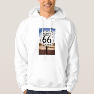 Route 66 road sign, Arizona Hoodie