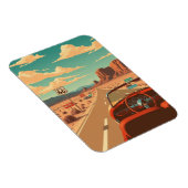  Route 66 Road Trip Reizen Magneet (Rechterzijde)