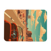  Route 66 Road Trip Reizen Magneet (Horizontaal)