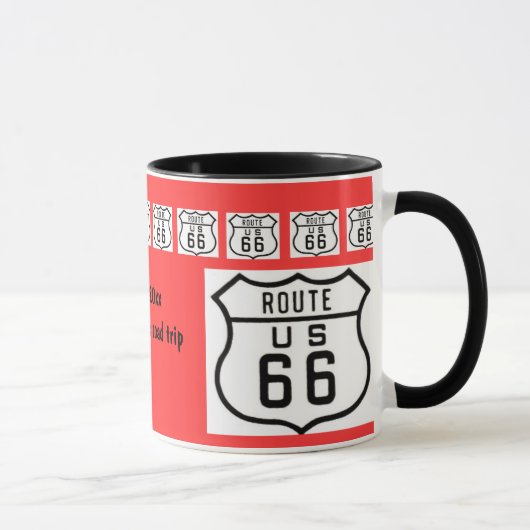 Route 66 Road Trip Souvenir Mok (Rechts)