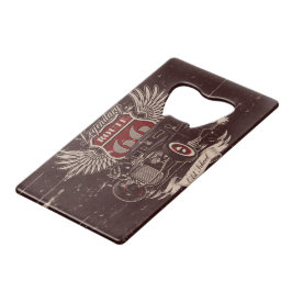 Route 66 Roestvrijstalen flesopener Creditkaart Flessenopener