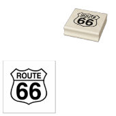 Route 66 rubberstempel (Gestempeld)