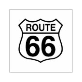 Route 66 rubberstempel (Afrduk)