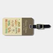 Route 66 RV er nog Bagagelabel (Voorkant horizontaal)