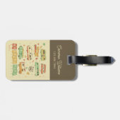 Route 66 RV er nog Bagagelabel (Achterkant horizontaal)