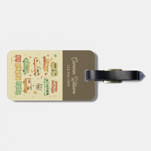 Route 66 RV er nog Bagagelabel (Achterkant horizontaal)