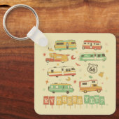 Route 66 RV er nog Sleutelhanger (Voorkant)