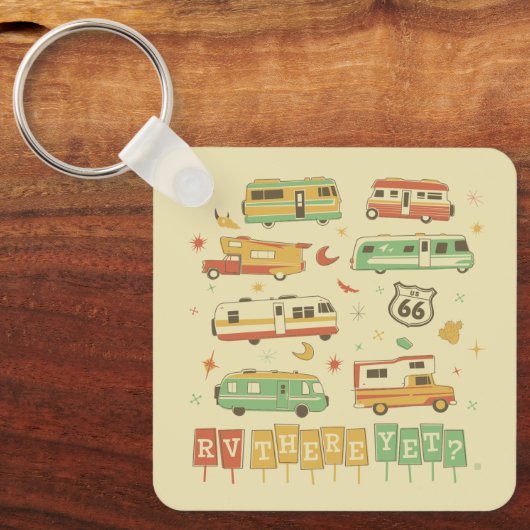 Route 66 RV er nog Sleutelhanger (Voorkant)