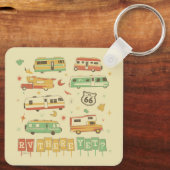 Route 66 RV er nog Sleutelhanger (Achterkant)