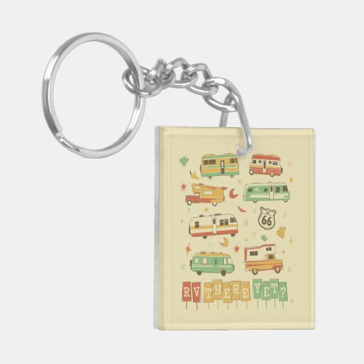 Route 66 RV er nog Sleutelhanger (Voorkant Links)