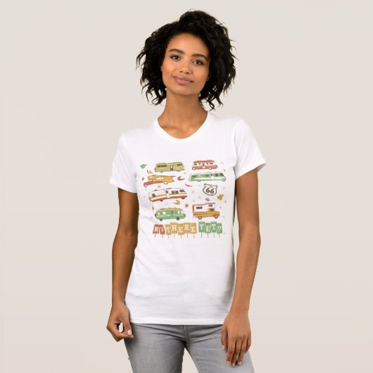Route 66 RV er nog T-shirt (Voorkant volledig)
