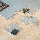 Route 66 Santa Monica. Kerstgroeten Legpuzzel (Zijkant)