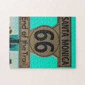 Route 66 Santa Monica. Legpuzzel (Horizontaal)