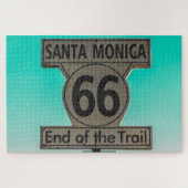 Route 66 Santa Monica. Legpuzzel (Horizontaal)