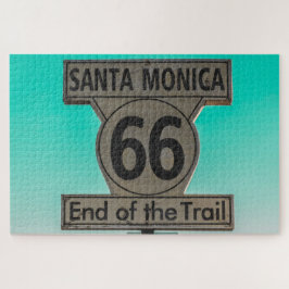 Route 66 Santa Monica. Legpuzzel