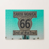 Route 66 Santa Monica. Legpuzzel (Horizontaal)