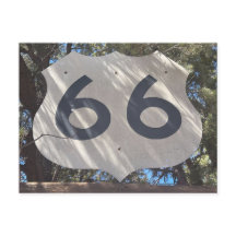 Route 66 Schild Bord