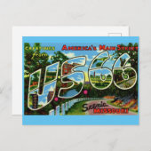 Route 66 Schilderachtig Missouri Greetings Briefka Briefkaart (Voorkant / Achterkant)