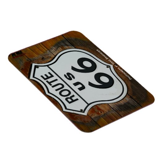 Route 66 Schildmagneet Magneet (Rechterzijde)