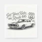 Route 66 servetten (Voorkant)
