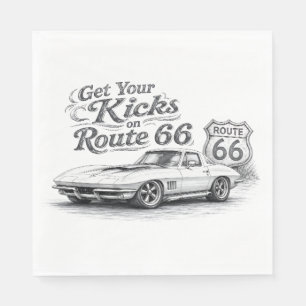 Route 66 servetten