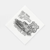 Route 66 servetten (Hoek)