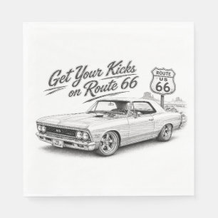 Route 66 servetten