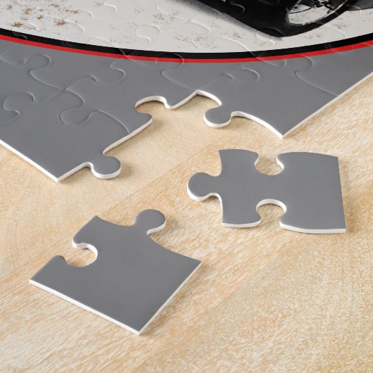 Route 66 Service Sign Legpuzzel (Zijkant)