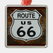 Route 66 Shield Ornament (Voorkant)