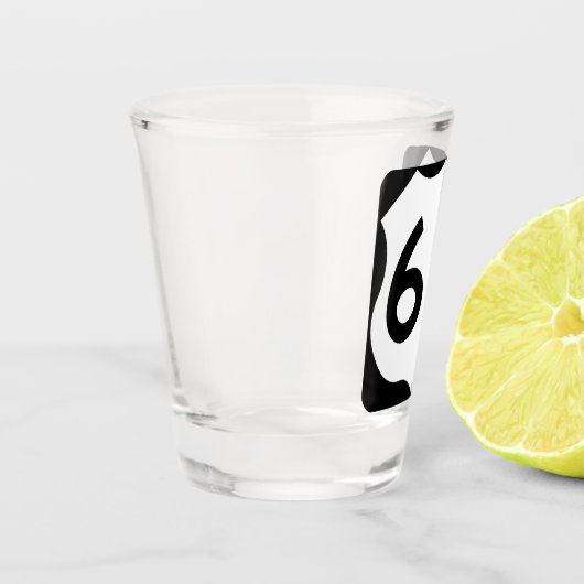 Route 66 shot glas (Links)