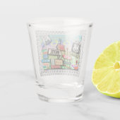 ROUTE 66 SHOT GLAS (Achterkant)