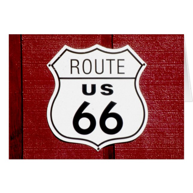 Route 66 Sign (Voorkant Horizontaal)