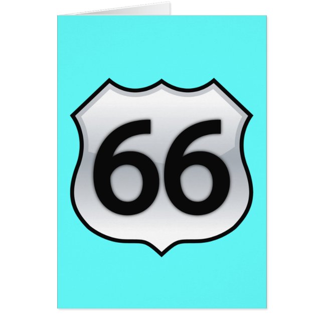 ROUTE 66 SIGN (Voorkant)