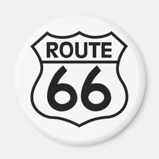 Route 66 Sign Apparel & Gifts Magneet