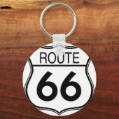 Route 66 Sign Sleutelhanger (Voorkant)