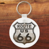 Route 66 Sign Sleutelhanger (Voorkant)