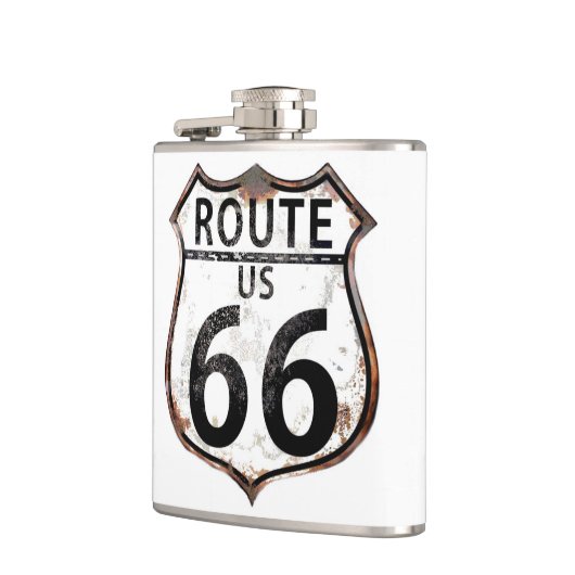 Route 66  signalisatie heupfles (Links)