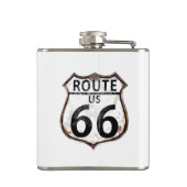 Route 66  signalisatie heupfles (Achterkant)