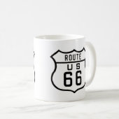 Route 66  signalisatie koffiemok (Voorkant rechts)