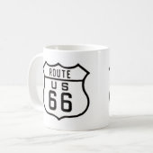 Route 66  signalisatie koffiemok (Voorkant links)