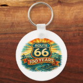 Route 66 Sleutelhanger (Voorkant)
