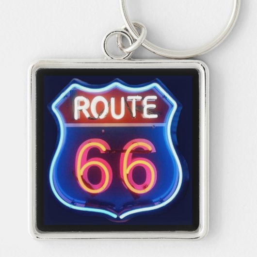 Route 66 sleutelhanger (Voorkant)