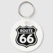 Route 66 Sleutelhanger (Achterkant)
