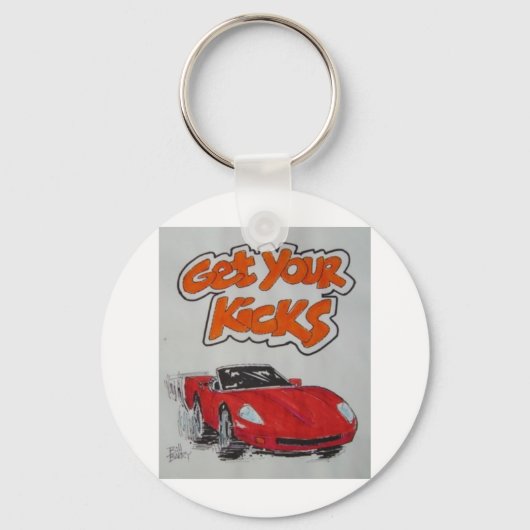 Route 66 sleutelhanger (Voorkant)